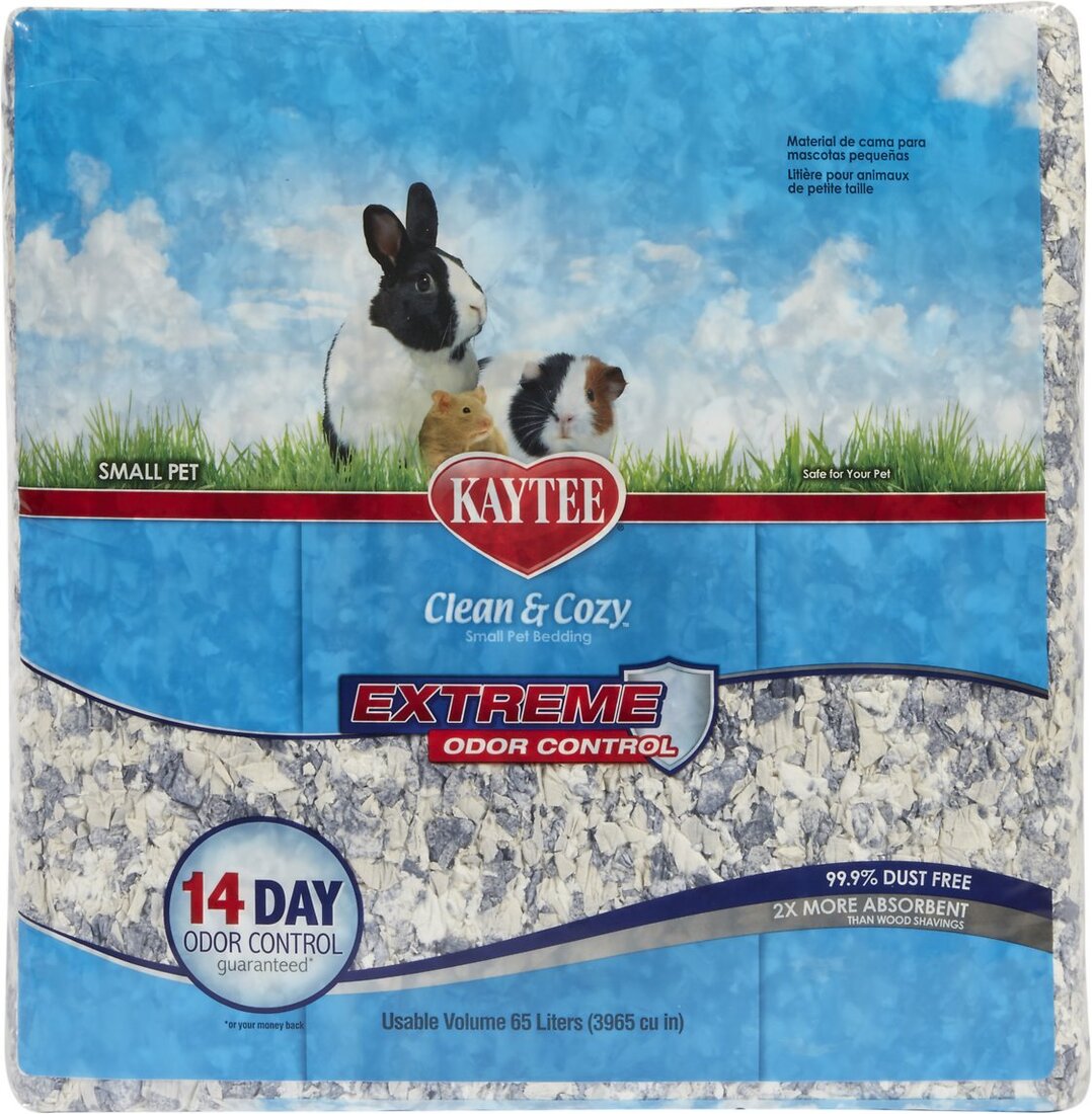 Kaytee Clean/Cozy Extreme Odor Bedding, 65 Liters