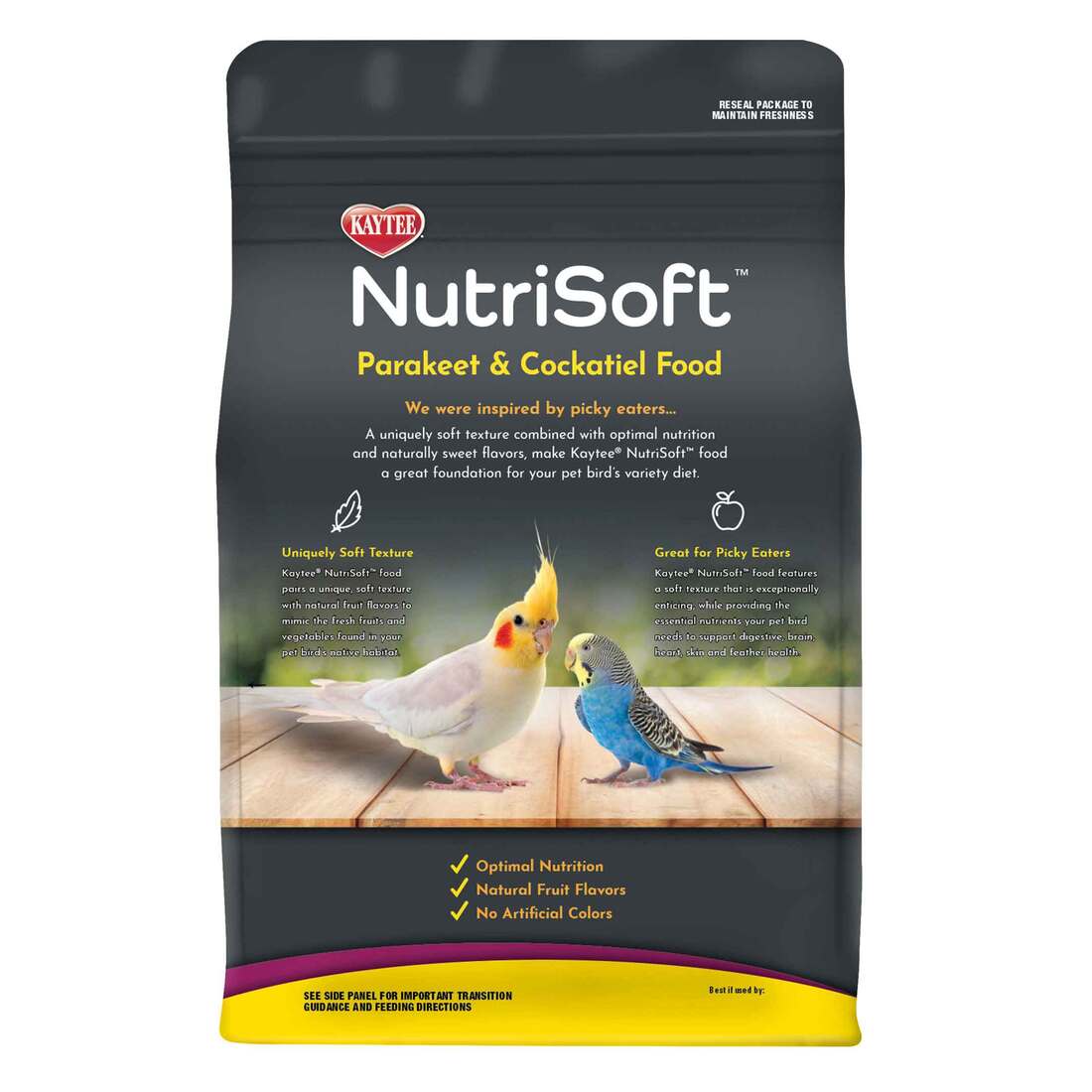Kaytee NutriSoft Parakeet and Cockatiel Food, 2 Pounds