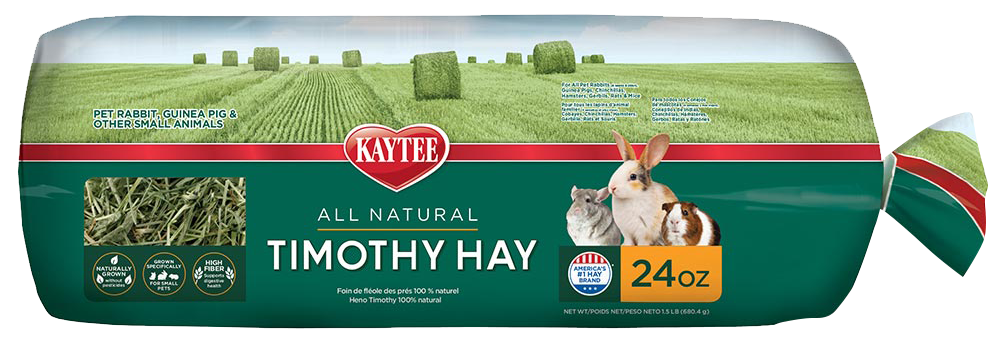 Kaytee Timothy Hay Mini Bale, 24 Ounces
