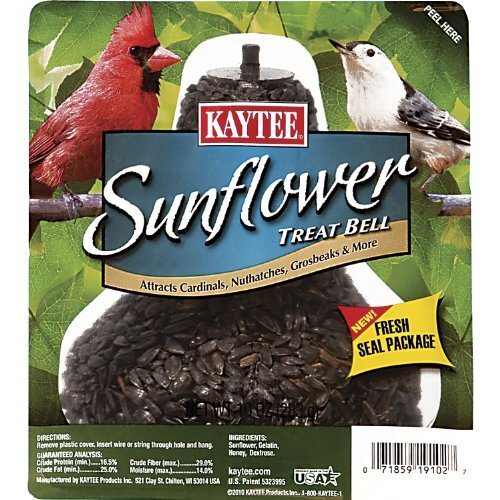 Kaytee Sunflower Treat Bell, 10 Ounces