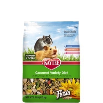 Kaytee Fiesta Max Hamster Gerbil Food, 2.5 Pounds