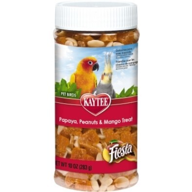 Kaytee Fiesta Papaya Peanut Mango Treat Jar Avian, 10 Ounces