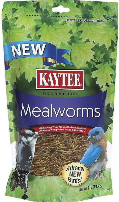 Kaytee Mealworms Wild Bird Food, 7 Ounces