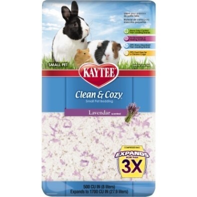 Kaytee Clean And Cozy Lavender Small Pet Bedding, 500 Cubic Inches