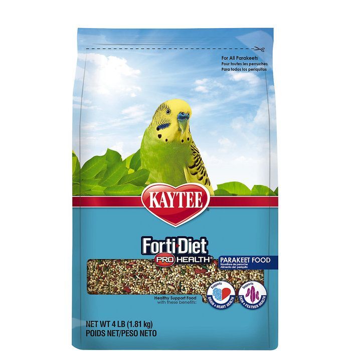 Kaytee Forti Diet Pro Health Parakeet, 4 Pounds