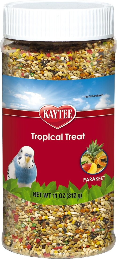 Kaytee Fiesta Tropical Fruit Parakeet Bird Treats, 11 Ounces