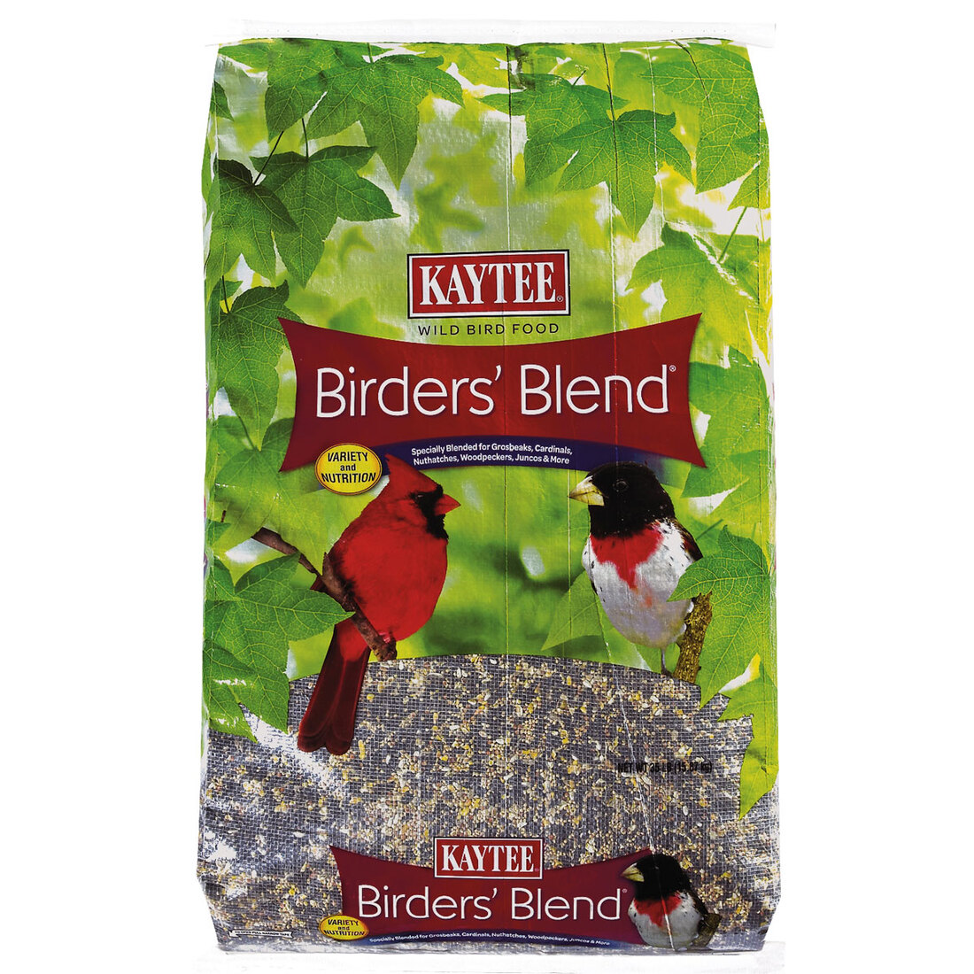 Kaytee Birders Blend Wild Bird Food, 35 Pounds