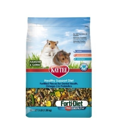 Kaytee Forti Diet Prohealth Hamster Gerbil Food, 3 Pounds