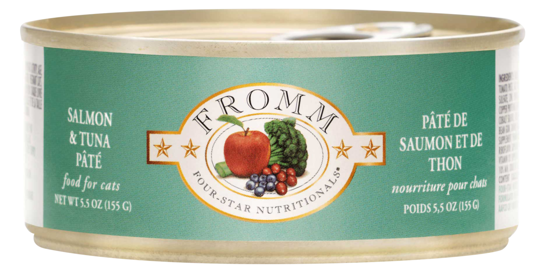 Fromm Cat Food 4-star Salmon/tuna Pate 5.5oz