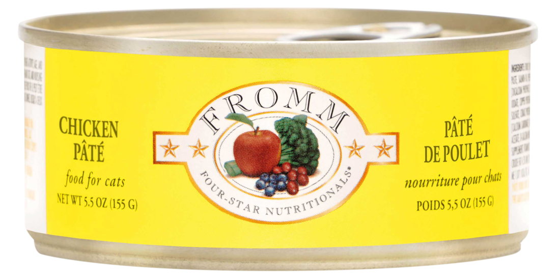 Fromm Cat Food 4-star Chicken Pate 5.5oz