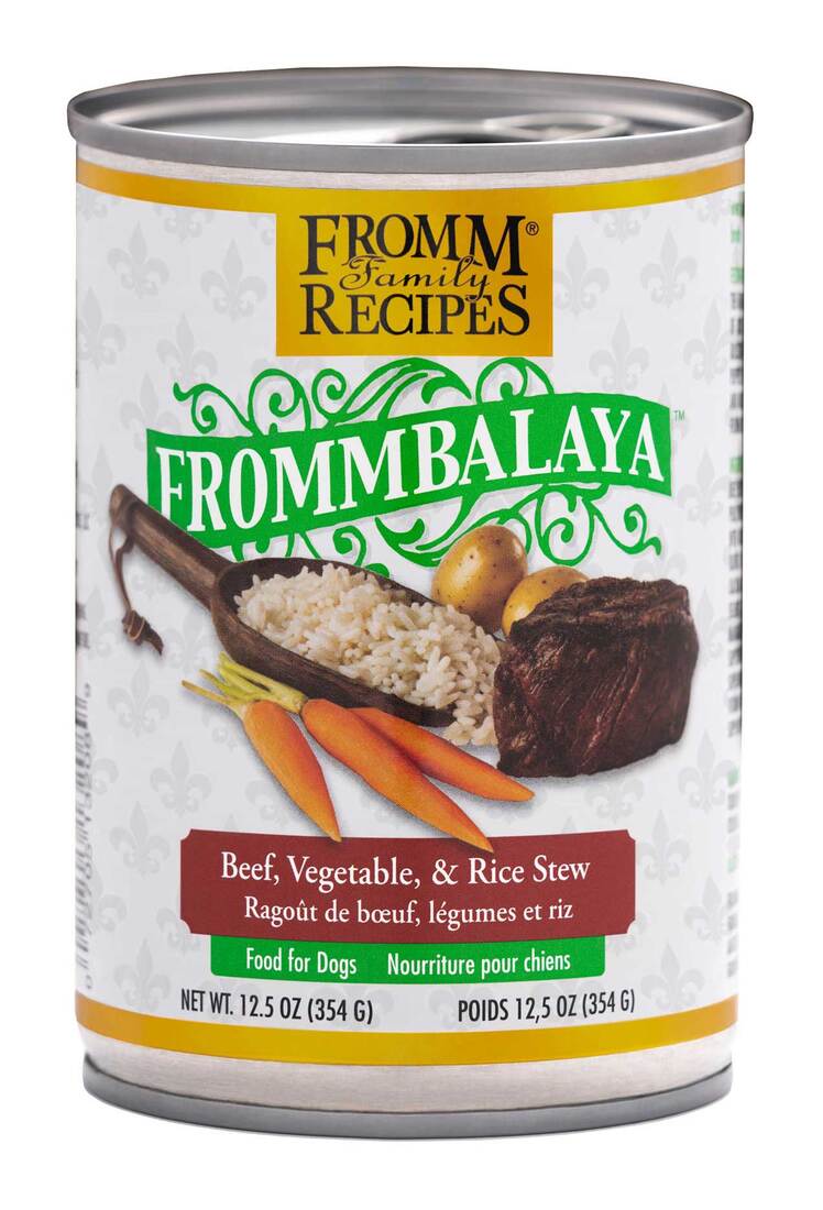 Fromm Family Recipes Frommbalaya™ Beef, Vegetable, & Rice Stew Wet Dog Food, 12.5 Ounces