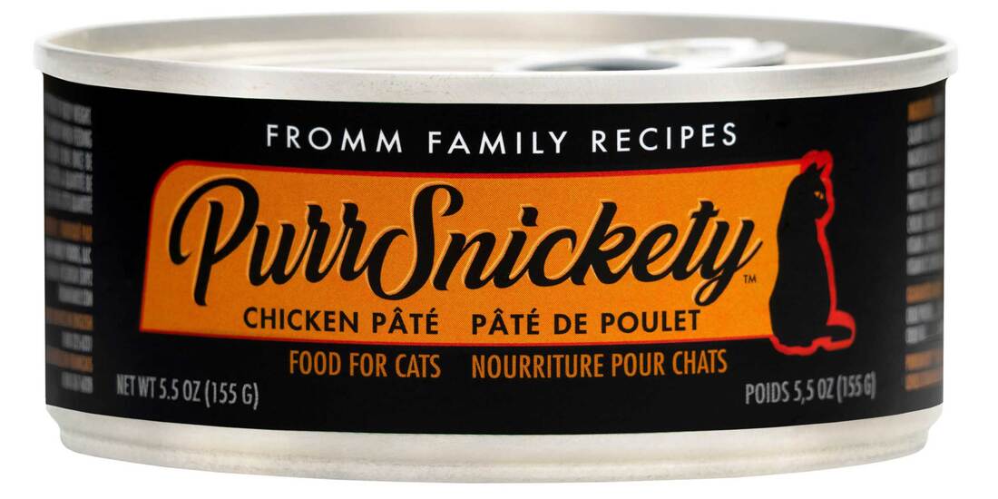 Fromm Natural Wet Cat Food, Family Recipes PurrSnickety™ Chicken Pâté, 5.5 Ounces