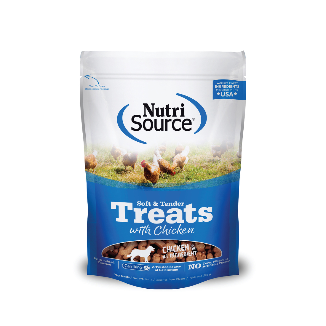 NutriSource Dog Treat Soft and Tender Chicken, 6 Ounces