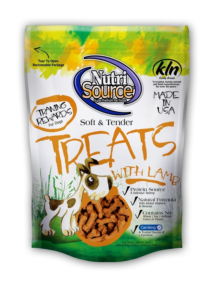 NutriSource Dog Treat Soft and Tender Lamb, 6 Ounces