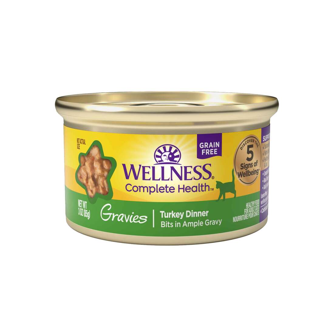 Wellness Complete Health Gravies Grain Free Canned Cat Food