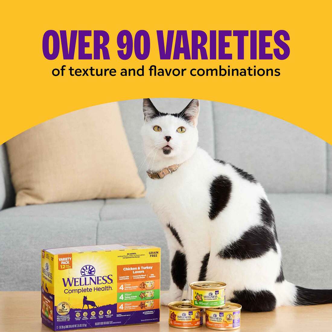 Wellness Complete Health Gravies Grain Free Canned Cat Food