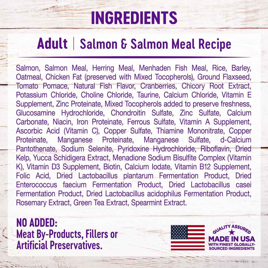 Wellness Complete Health Natural Dry Cat Food, Salmon & Salmon Meal Recipe, 5 Pound Bag