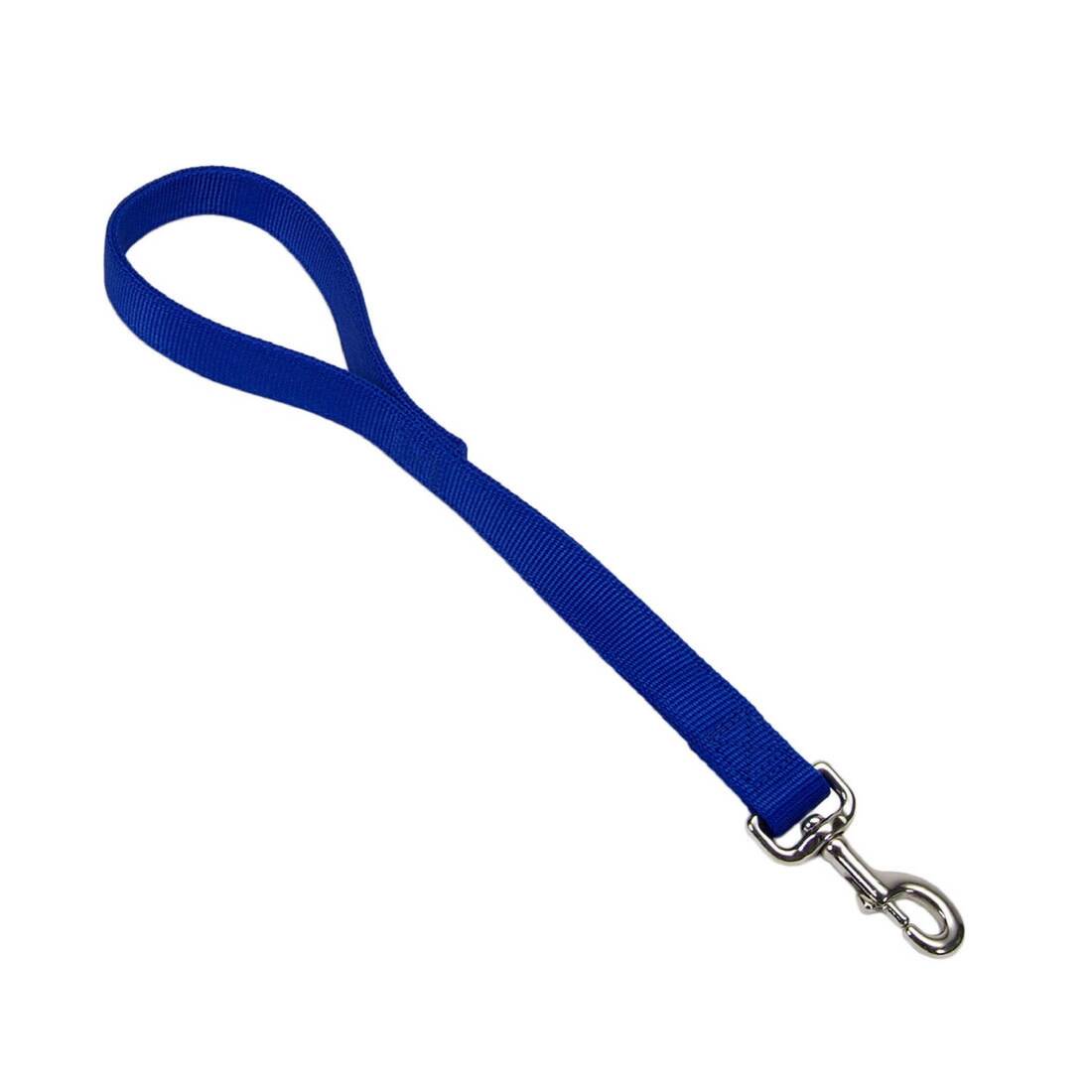 Double-Ply Dog Traffic Leash, Blue, 1" x 24"