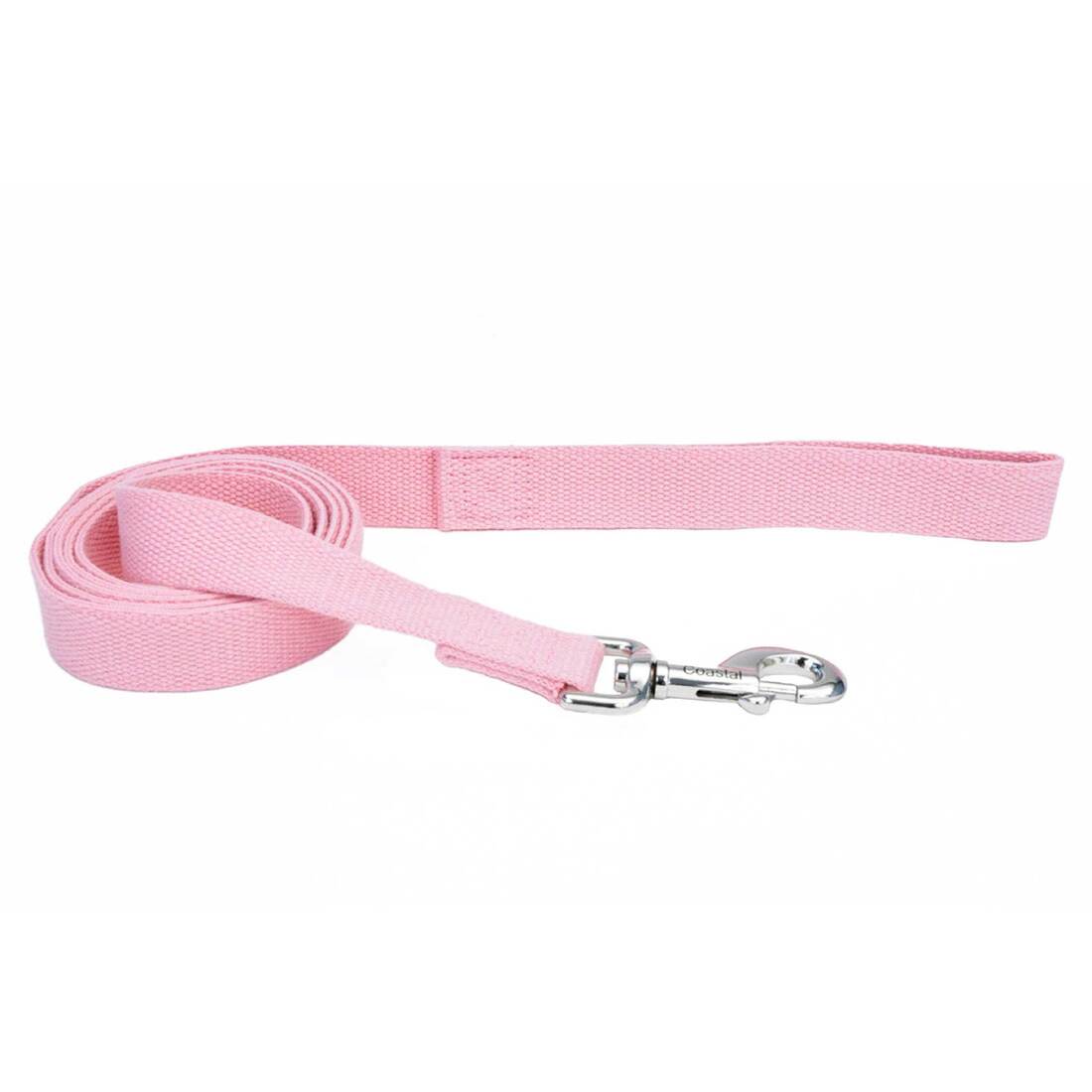 New Earth® Soy Dog Leash, Rose, 5/8" x 06'