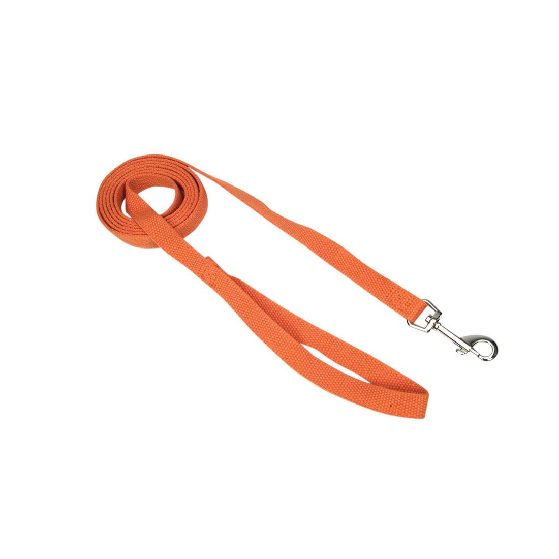 New Earth® Soy Dog Leash, Pumpkin, 5/8" x 06'