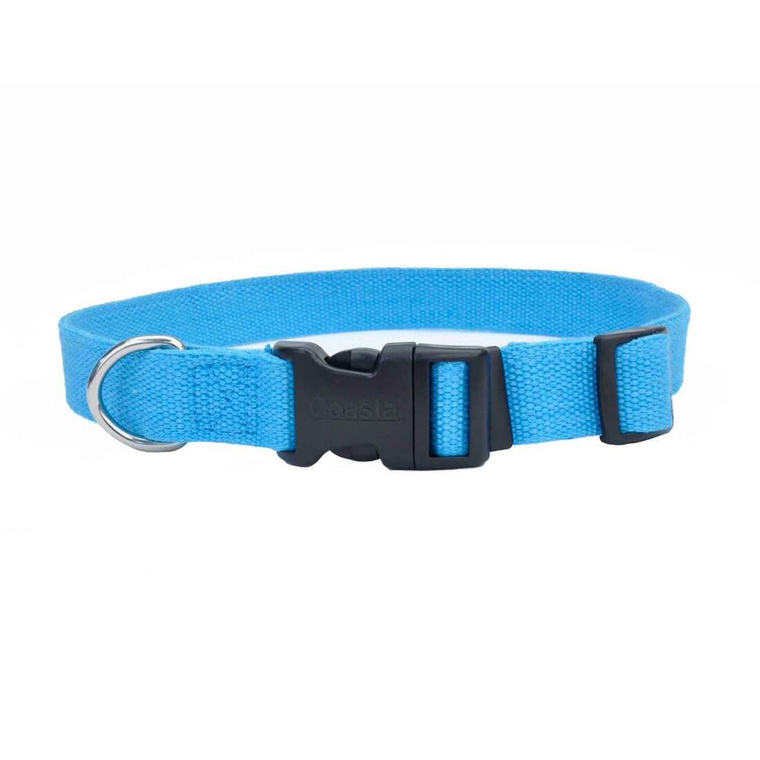 New Earth Soy Adjustable Dog Collar, Slate, Large