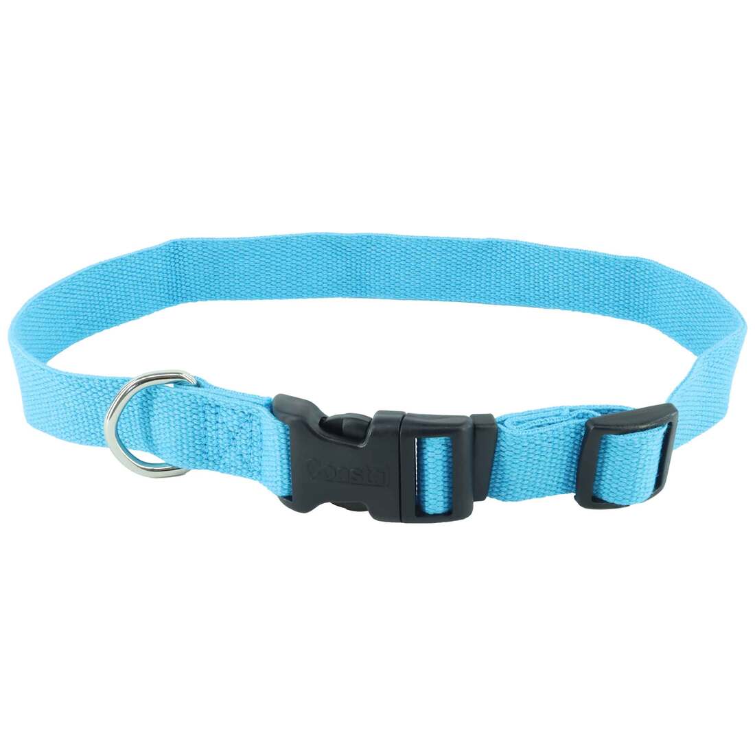 New Earth Soy Adjustable Dog Collar, Slate, Large