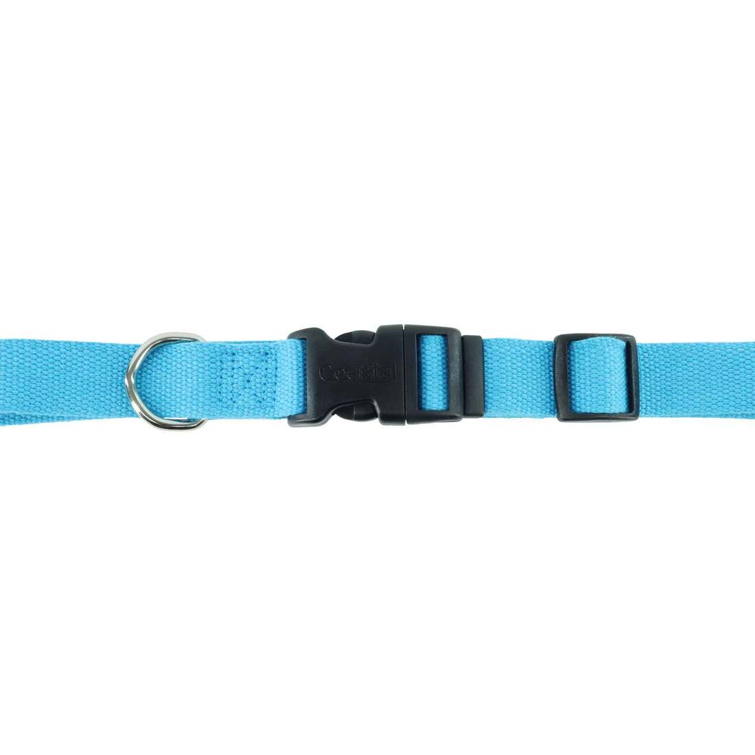 New Earth Soy Adjustable Dog Collar, Slate, Large