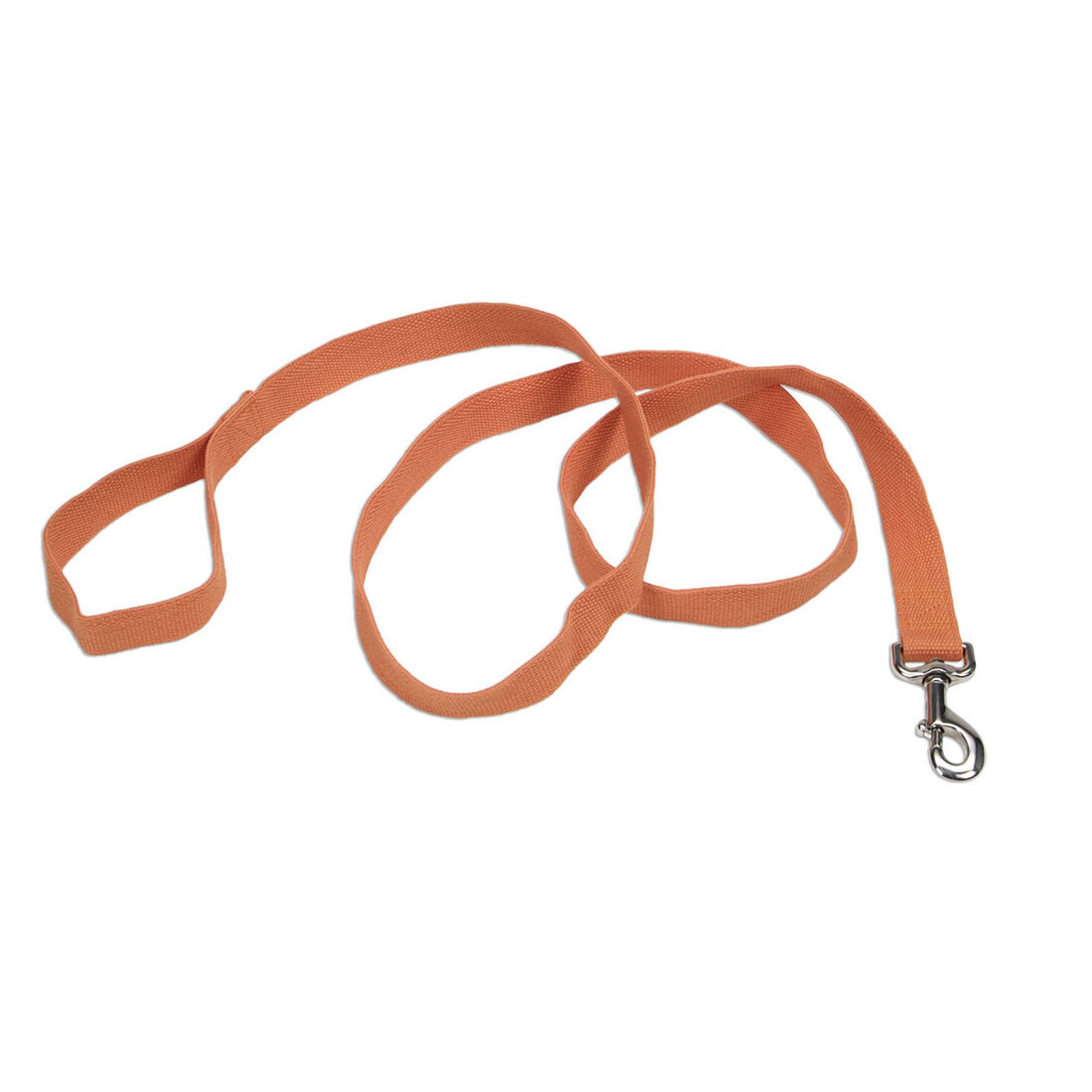 New Earth® Soy Dog Leash, Pumpkin, 1" x 06'