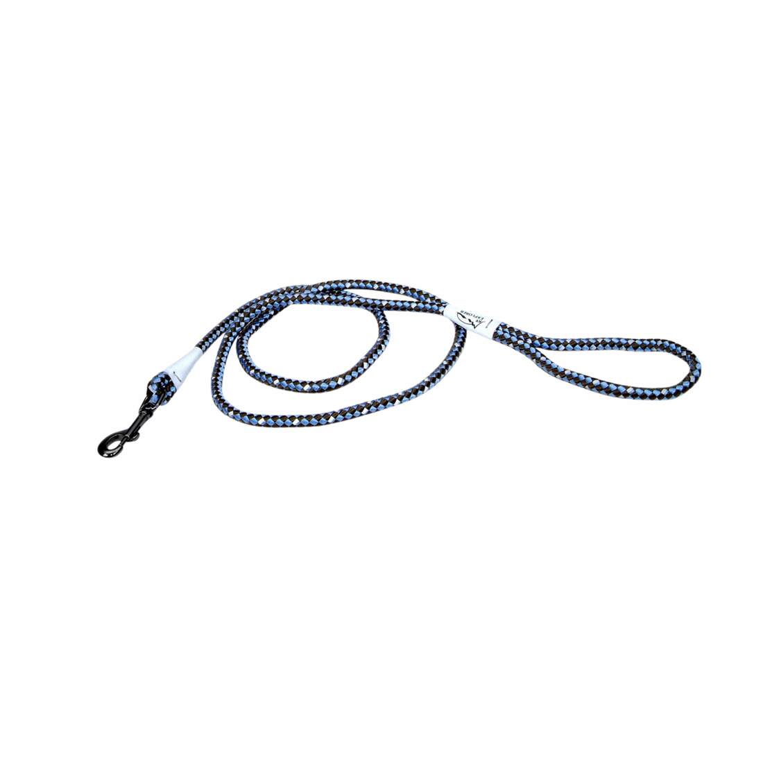K9 Explorer® Reflective Braided Rope Snap Dog Leash, Sapphire, 06'