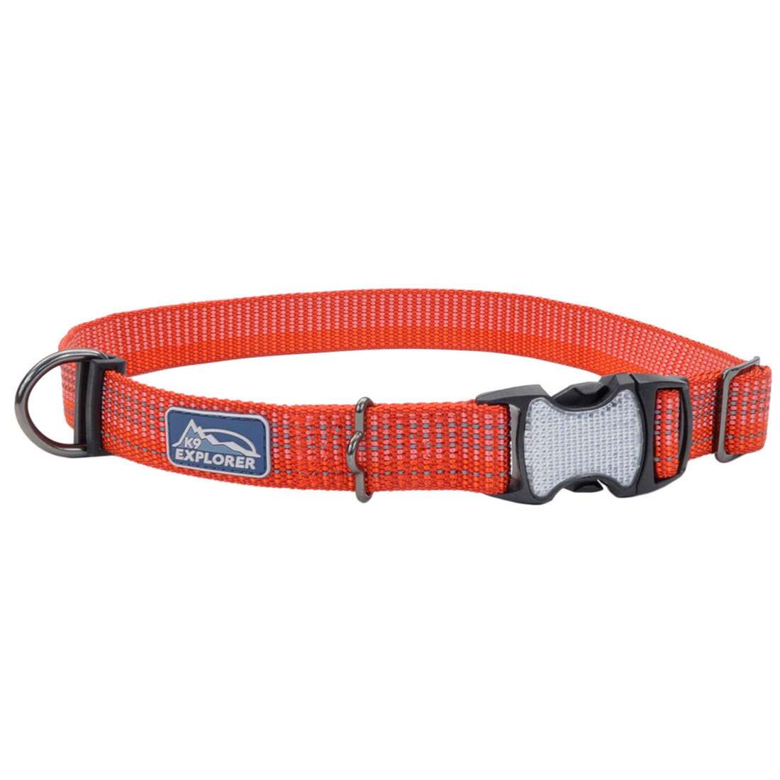 K9 Explorer Brights Reflective Adjustable Dog Collar, Canyon, Extra Small