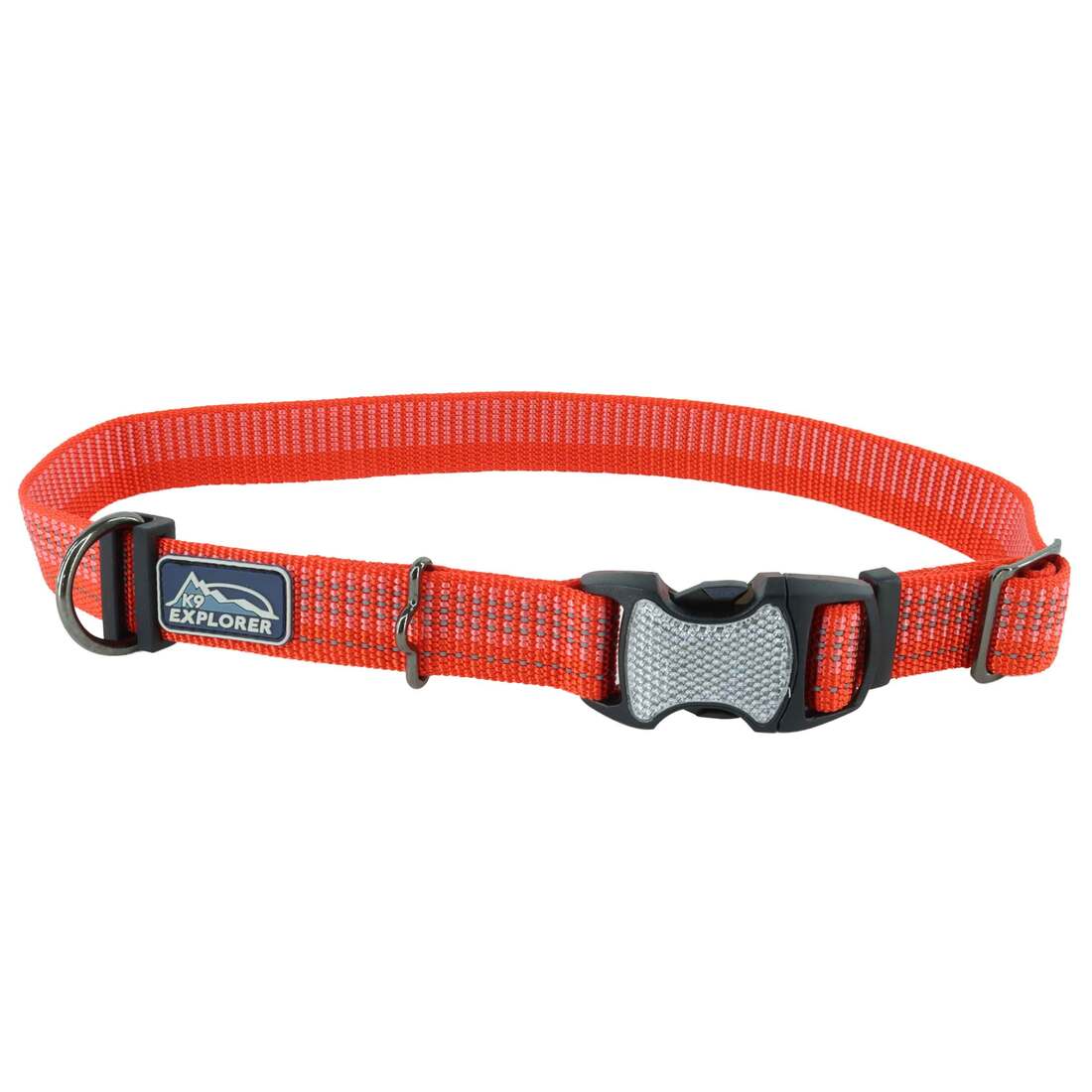 K9 Explorer Brights Reflective Adjustable Dog Collar, Canyon, Extra Small