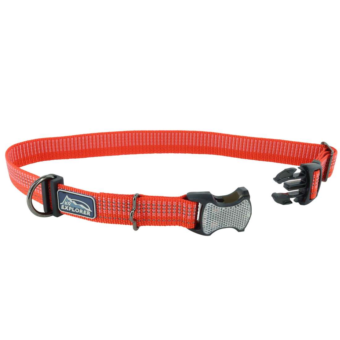 K9 Explorer Brights Reflective Adjustable Dog Collar, Canyon, Extra Small