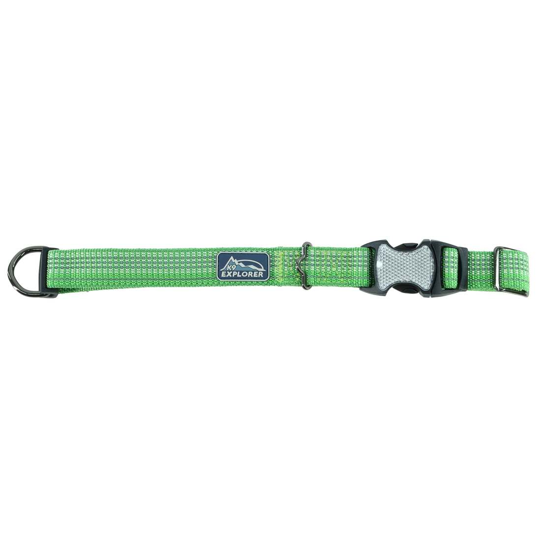 K9 Explorer Brights Reflective Adjustable Dog Collar, Meadow, Extra Small