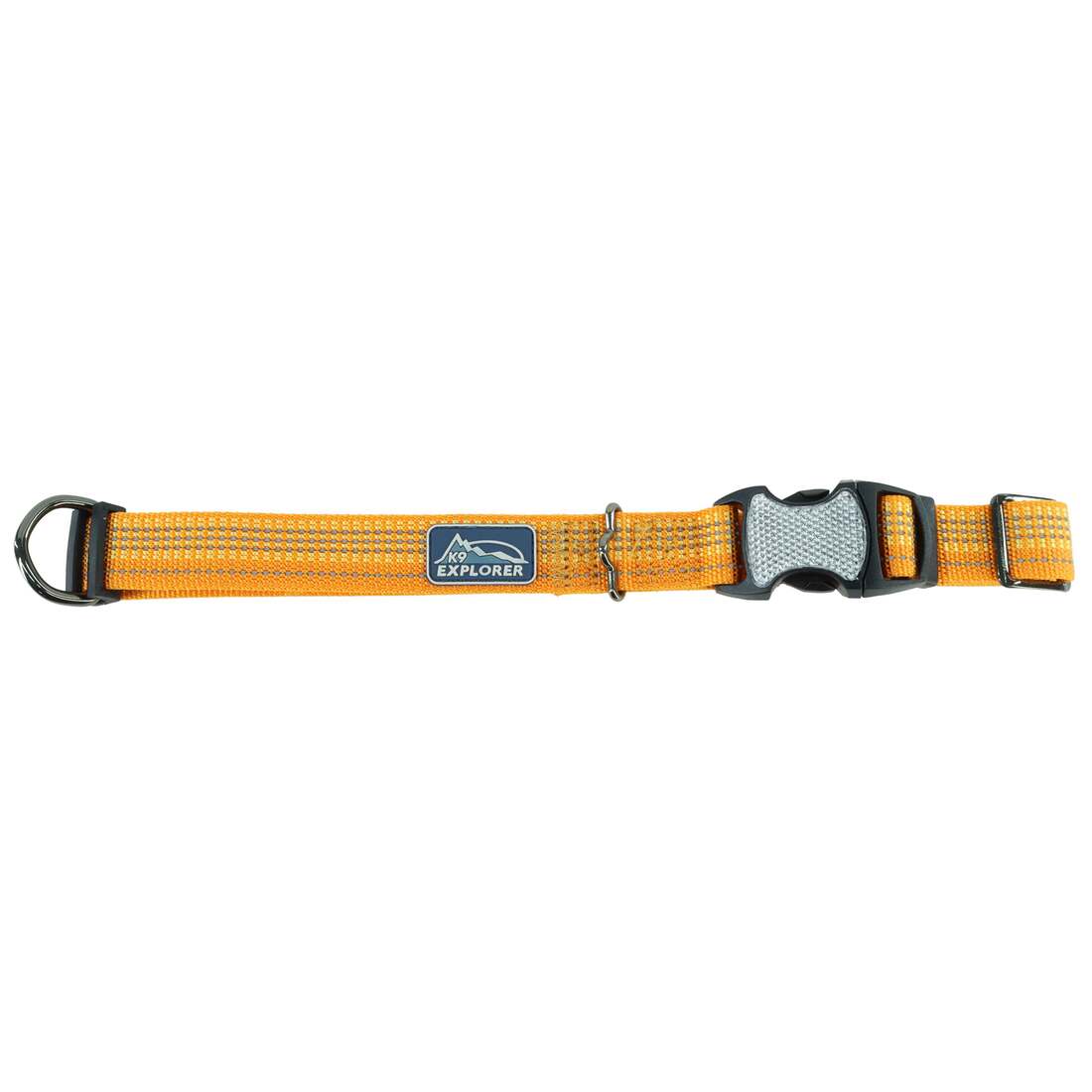 K9 Explorer Brights Reflective Adjustable Dog Collar, Desert, Large