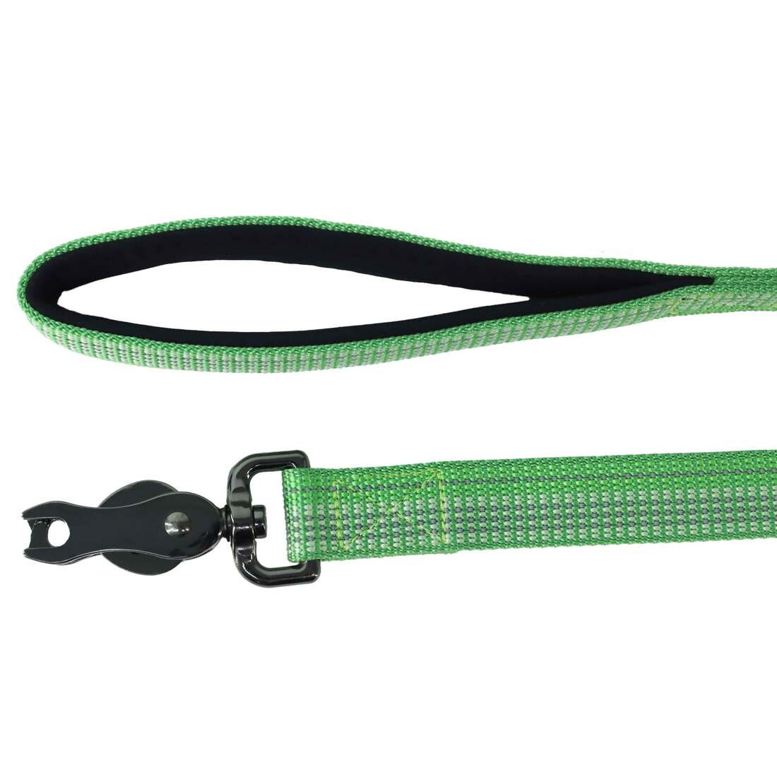 K9 Explorer Brights Reflective Dog Leash, Meadow, Medium/Large