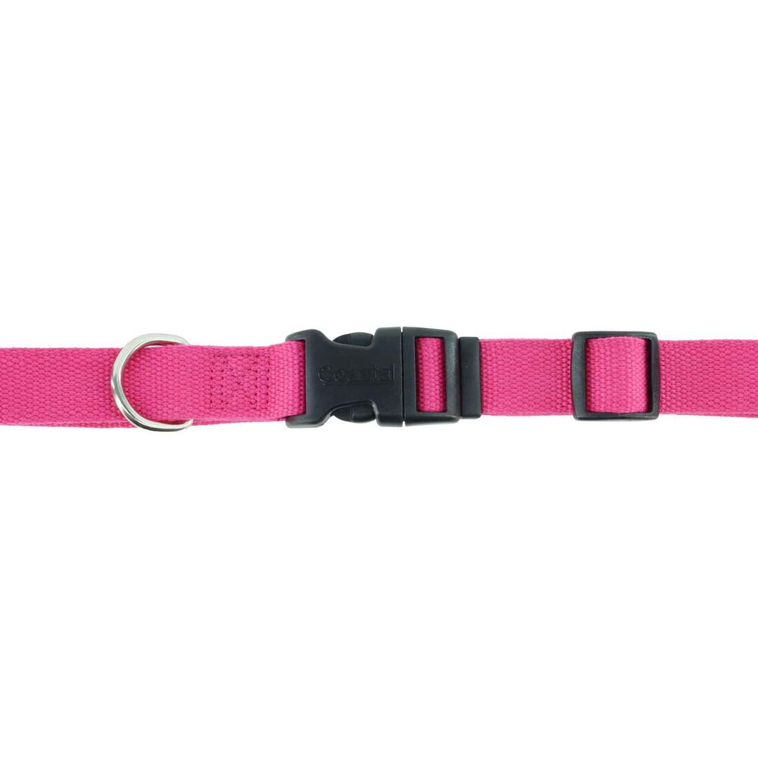 New Earth Soy Adjustable Dog Collar, Fuchsia, XX-Small