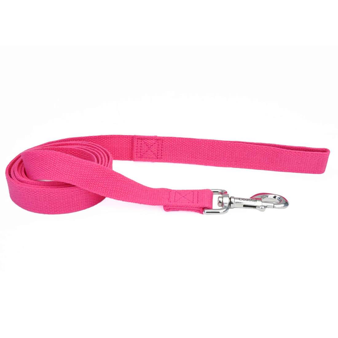 New Earth Soy Dog Leash, Fuchsia, Medium/Large