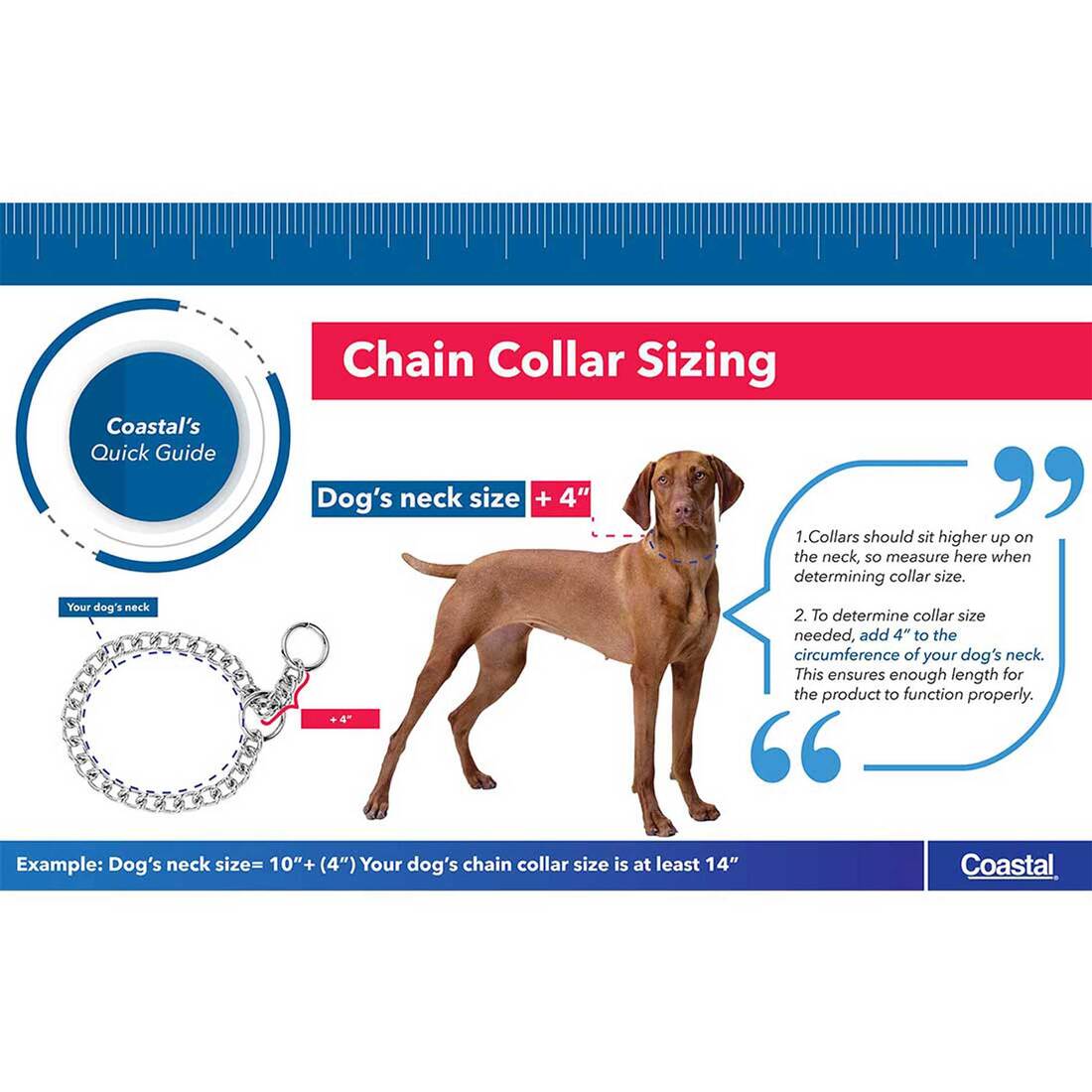 Herm. Sprenger® Ultra-Plus Prong Dog Training Collar with Latch, Chrome, 3.8mm x 22"