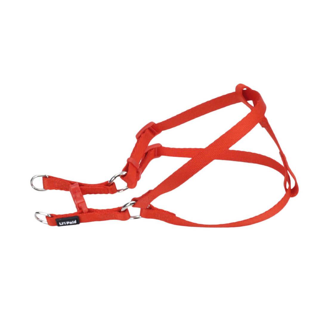 Li'l Pals® Comfort Wrap® Adjustable Dog Harness, Red, 3/8" x 08"-14"