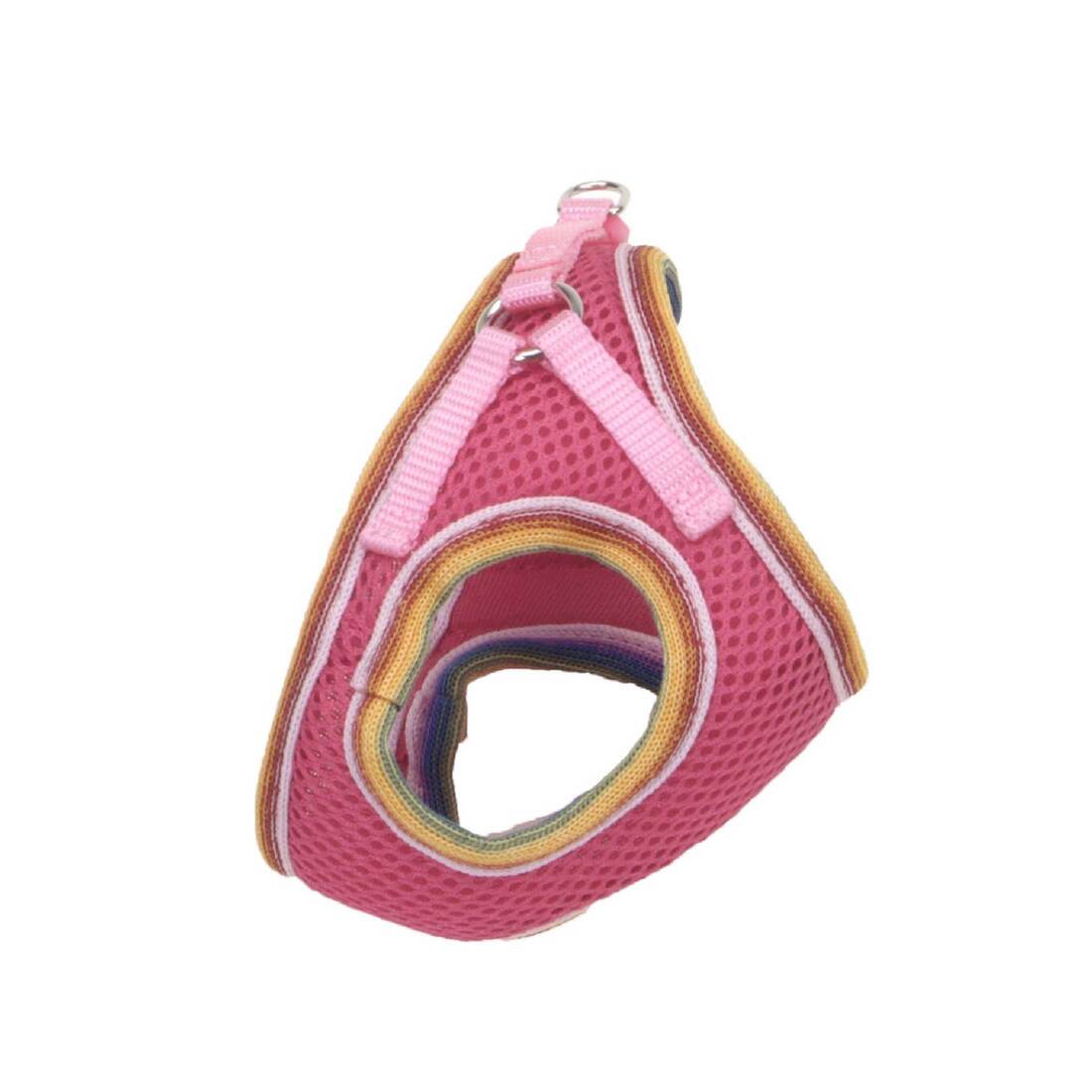 Li'l Pals® Comfort Mesh Dog Harness, Pink Bright, 3/8" x 8"-10"