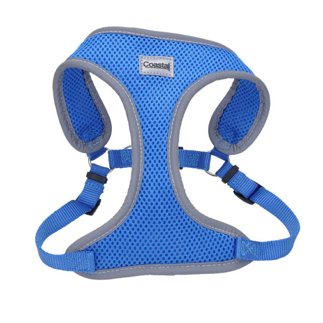 Comfort Soft® Reflective Wrap Adjustable Dog Harness, Blue Lagoon, 5/8" x 19"-23"