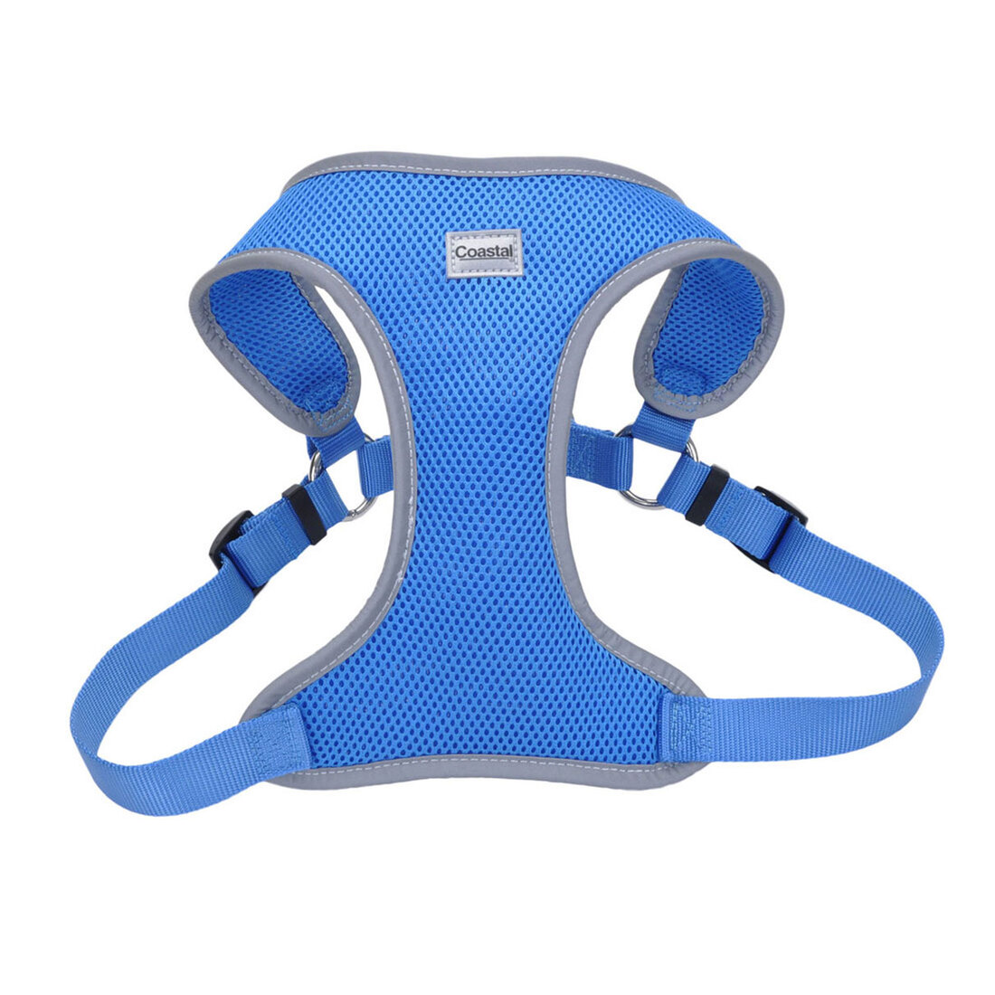 Comfort Soft® Reflective Wrap Adjustable Dog Harness, Blue Lagoon, 1" x 28"-36"