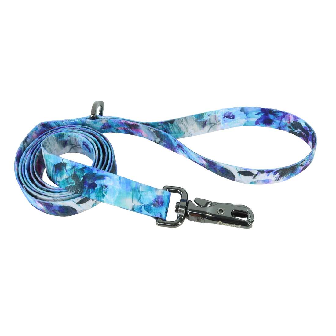 Inspire Fashion Dog Leash, Rainy Day Floral, Small/Medium