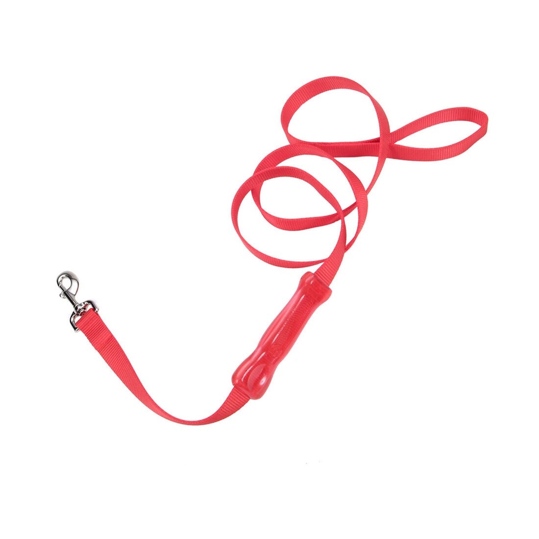 Insta-Grip® Control Handle Dog Leash, Red, 1" x 06'