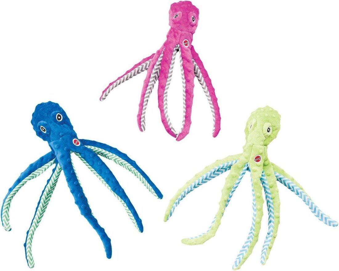 Ethical Pet Skinneeez Extreme Octupus Dog Toy