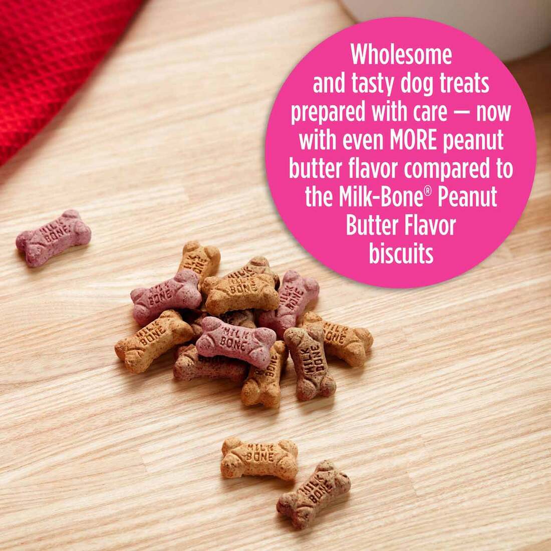 Milk-Bone Mini's Peanut Butter Flavor Dog Treats Variety Pack - 15-Ounce