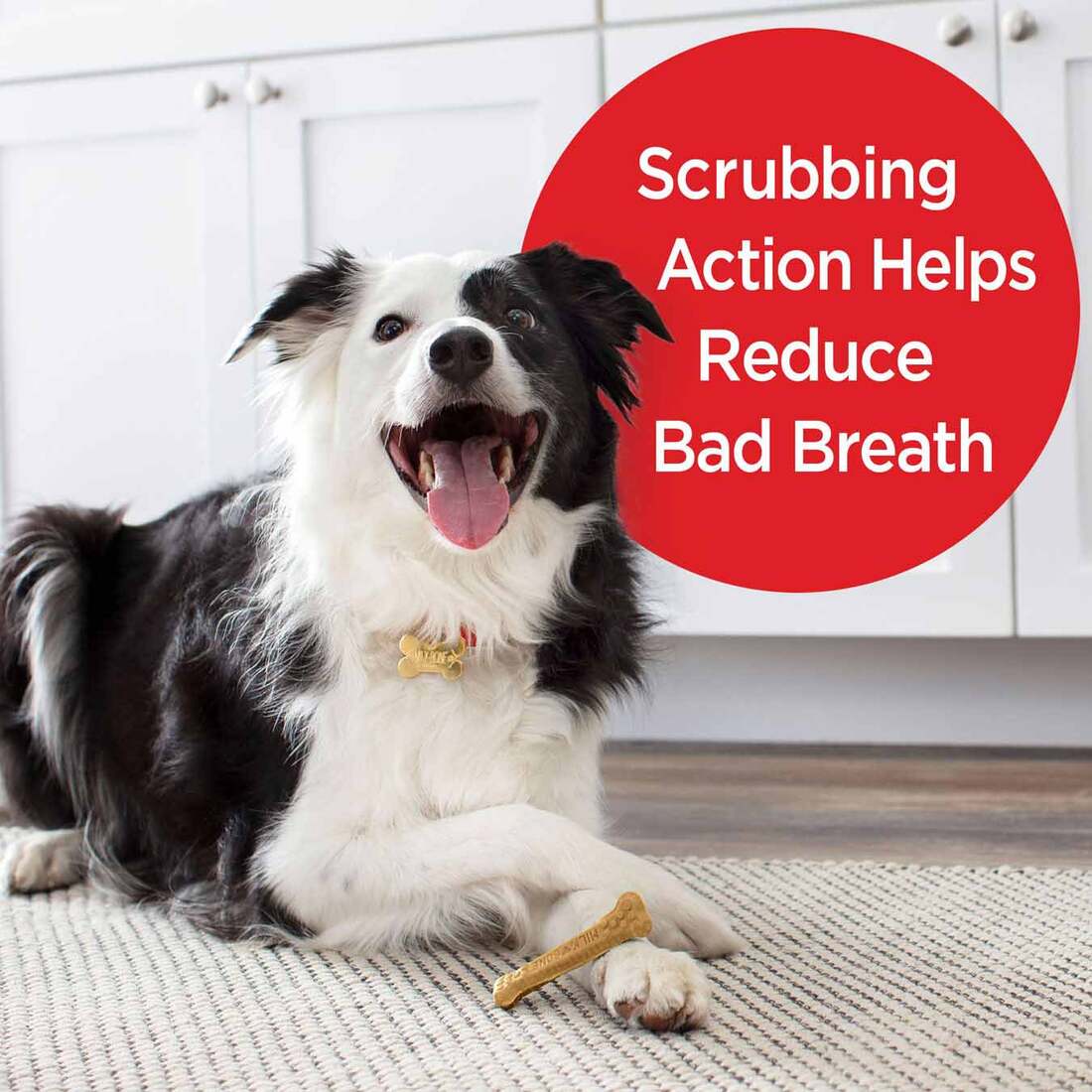 Milk-Bone Brushing Chews Daily Dental Dog Treats, Small/Medium, 19.6 Ounce Bag, 25 Bones Per Bag