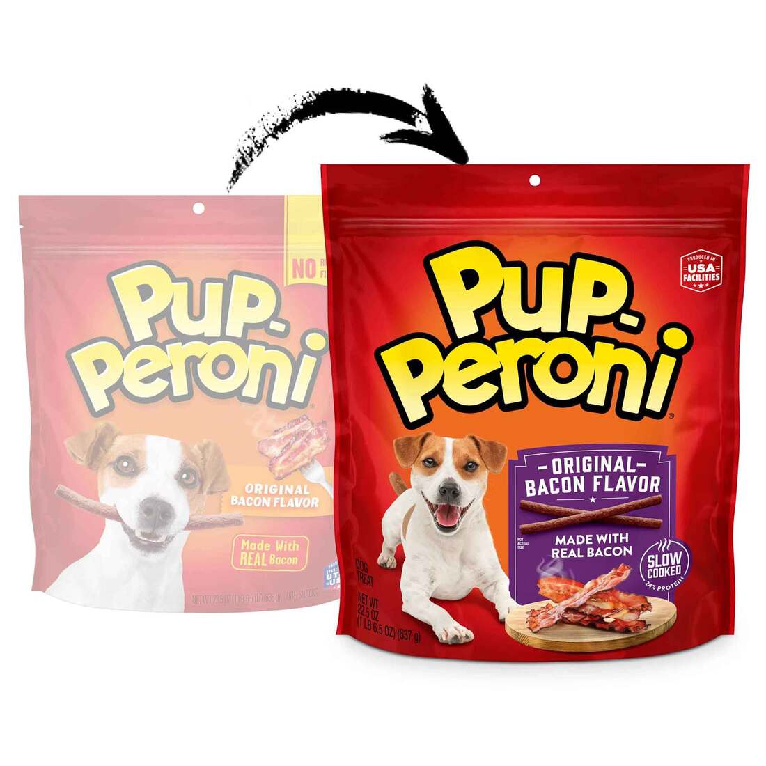 Dog Treats Soft Treats Pup-Peroni Dog Treats, Original Bacon Flavor
