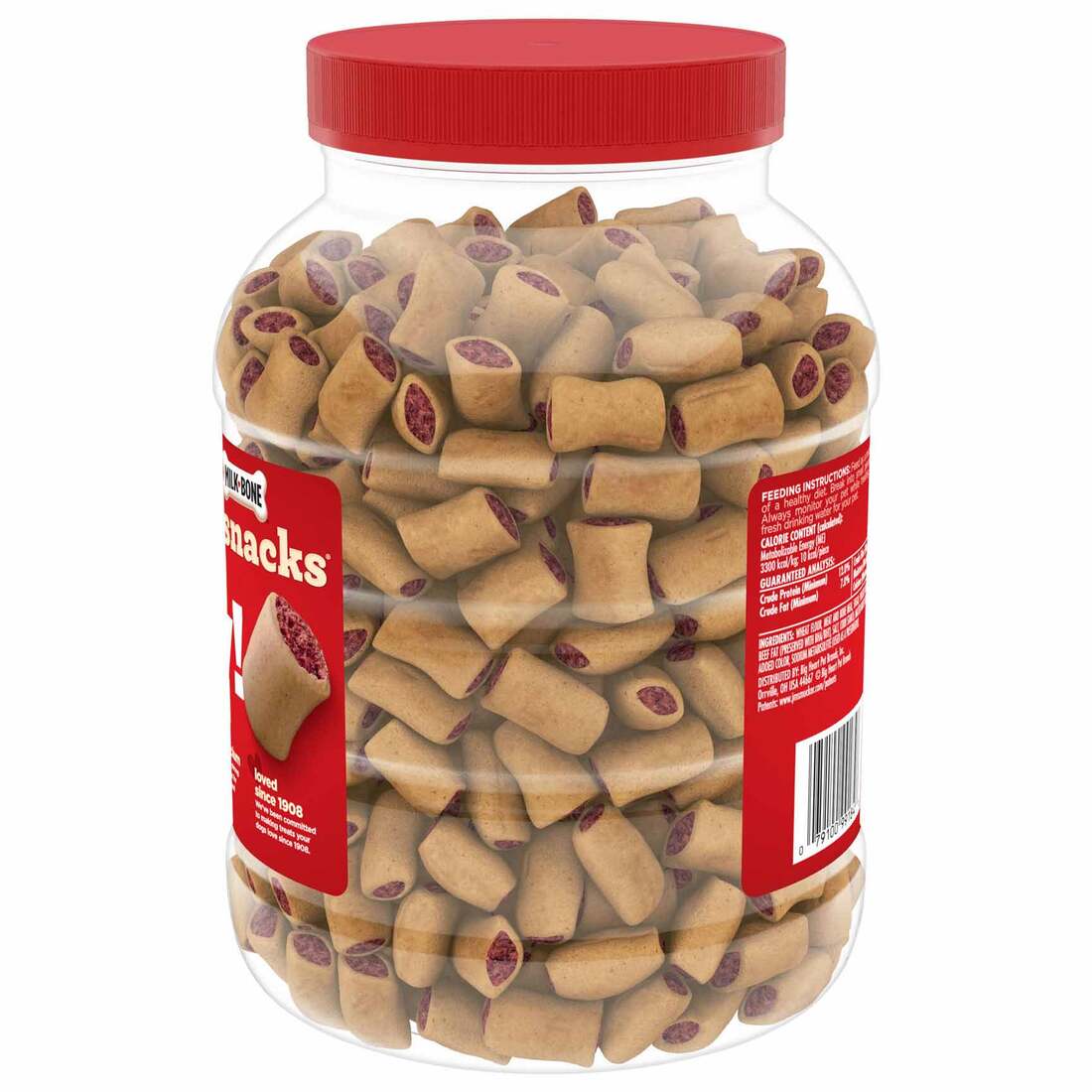 Milk-Bone MaroSnacks Bacon Flavor Small Dog Treats With Bone Marrow, 40 Ounces