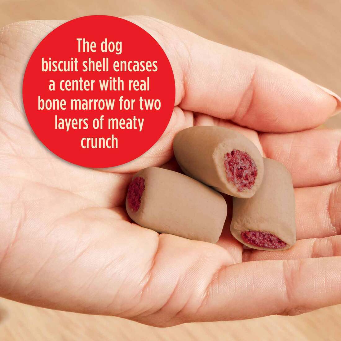 Milk-Bone MaroSnacks Bacon Flavor Small Dog Treats With Bone Marrow, 40 Ounces